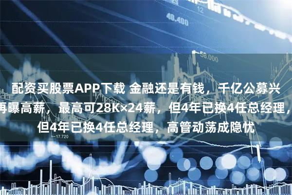 配资买股票APP下载 金融还是有钱，千亿公募兴银基金校招薪资再曝高薪，最高可28K×24薪，但4年已换4任总经理，高管动荡成隐忧
