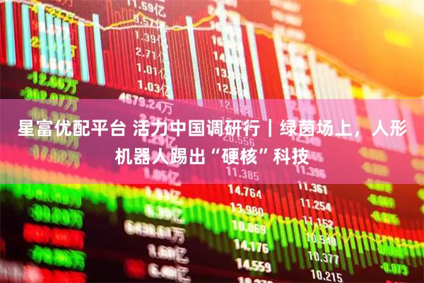 星富优配平台 活力中国调研行|绿茵场上,人形机器人踢出“硬核”科技