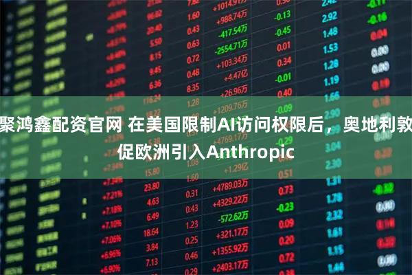 聚鸿鑫配资官网 在美国限制AI访问权限后，奥地利敦促欧洲引入Anthropic