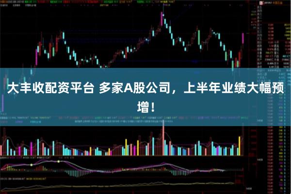 大丰收配资平台 多家A股公司,上半年业绩大幅预增!